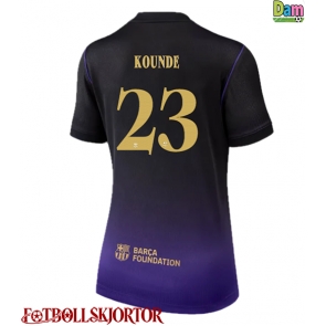 Barcelona Jules Kounde #23 Bortatröja Dam 2026-27 Kortärmad
